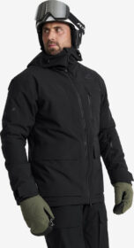 RevolutionRace Ulkoilutakki, Kuoritakki & Tuulitakki – Musta – AccXel 2L Insulated Ski Jacket Miehet Black, Koko:L