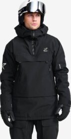 RevolutionRace Ulkoilutakki, Kuoritakki & Tuulitakki – Musta – AccXel Insulated 2L Ski Anorak Miehet Black, Koko:4XL