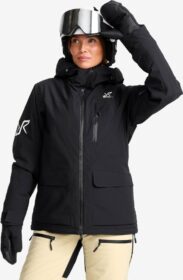 RevolutionRace Ulkoilutakki, Kuoritakki & Tuulitakki – Musta – AccXel Insulated 2L Ski Jacket Naiset Black, Koko:2XL