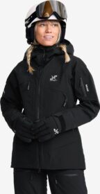 RevolutionRace Ulkoilutakki, Kuoritakki & Tuulitakki – Musta – Atlas 3L Ski Jacket Naiset Black, Koko:L