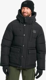 RevolutionRace Ulkoilutakki, Kuoritakki & Tuulitakki – Musta – Ember Puffer Jacket Miehet Black, Koko:S