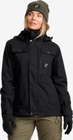 RevolutionRace Ulkoilutakki, Kuoritakki & Tuulitakki – Musta – Field Pro Warm Outdoor Jacket Naiset Black, Koko:M