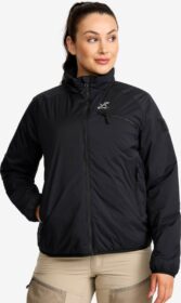 RevolutionRace Ulkoilutakki, Kuoritakki & Tuulitakki – Musta – Flatter Insulated Jacket Naiset Black, Koko:XL