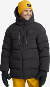 RevolutionRace Ulkoilutakki, Kuoritakki & Tuulitakki – Musta – Flexpedition Down Jacket Miehet Black, Koko:S
