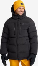 RevolutionRace Ulkoilutakki, Kuoritakki & Tuulitakki – Musta – Flexpedition Down Jacket Miehet Black, Koko:XL