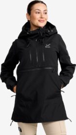 RevolutionRace Ulkoilutakki, Kuoritakki & Tuulitakki – Musta – Outdoor Anorak Naiset Black, Koko:L
