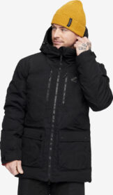 RevolutionRace Ulkoilutakki, Kuoritakki & Tuulitakki – Musta – Outdoor Parka Miehet Black, Koko:S