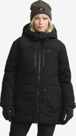 RevolutionRace Ulkoilutakki, Kuoritakki & Tuulitakki – Musta – Outdoor Parka Naiset Black, Koko:L