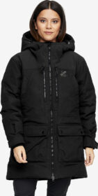 RevolutionRace Ulkoilutakki, Kuoritakki & Tuulitakki – Musta – Outdoor Parka Naiset Black, Koko:M