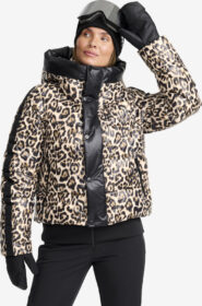 RevolutionRace Ulkoilutakki, Kuoritakki & Tuulitakki – Musta – Raise Puffer Ski Jacket Naiset Black/Dijon, Koko:XS