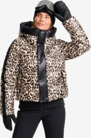 RevolutionRace Ulkoilutakki, Kuoritakki & Tuulitakki – Musta – Raise Puffer Ski Jacket Naiset Black/Dijon, Koko:L