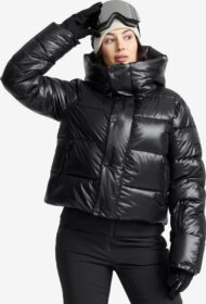 RevolutionRace Ulkoilutakki, Kuoritakki & Tuulitakki – Musta – Raise Puffer Ski Jacket Naiset Black, Koko:2XL