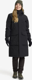 RevolutionRace Ulkoilutakki, Kuoritakki & Tuulitakki – Musta – Rhyme 2L Insulated Parka Naiset Black, Koko:S