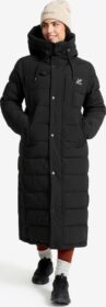 RevolutionRace Ulkoilutakki, Kuoritakki & Tuulitakki – Musta – Scenic Insulated Long Parka Naiset Black, Koko:2XL