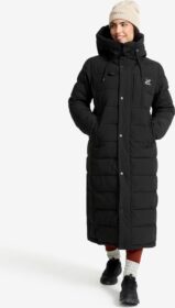 RevolutionRace Ulkoilutakki, Kuoritakki & Tuulitakki – Musta – Scenic Insulated Long Parka Naiset Black, Koko:L
