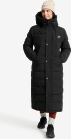 RevolutionRace Ulkoilutakki, Kuoritakki & Tuulitakki – Musta – Scenic Insulated Long Parka Naiset Black, Koko:XS