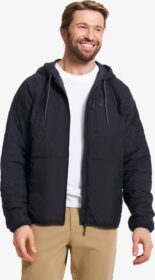 RevolutionRace Ulkoilutakki, Kuoritakki & Tuulitakki – Musta – Tapa Quilt Insulated Jacket Miehet Black, Koko:3XL