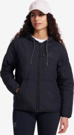 RevolutionRace Ulkoilutakki, Kuoritakki & Tuulitakki – Musta – Tapa Quilt Insulated Jacket Naiset Black, Koko:S