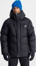 RevolutionRace Ulkoilutakki, Kuoritakki & Tuulitakki – Musta – Ultra Down Parka Miehet Black, Koko:2XL