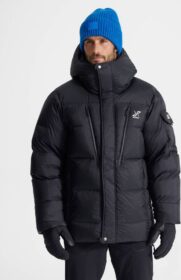RevolutionRace Ulkoilutakki, Kuoritakki & Tuulitakki – Musta – Ultra Down Parka Miehet Black, Koko:M
