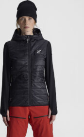 RevolutionRace Ulkoilutakki, Kuoritakki & Tuulitakki – Musta – Ultra Hybrid Jacket Naiset Black, Koko:S