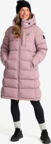 RevolutionRace Ulkoilutakki, Kuoritakki & Tuulitakki – Pinkki – Flexpedition Down Parka Naiset Dusty Mauve, Koko:L