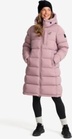 RevolutionRace Ulkoilutakki, Kuoritakki & Tuulitakki – Pinkki – Flexpedition Down Parka Naiset Dusty Mauve, Koko:XS