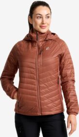 RevolutionRace Ulkoilutakki, Kuoritakki & Tuulitakki – Pinkki – Radical Insulate Jacket Naiset Pink Mahogany, Koko:S