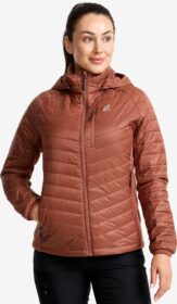 RevolutionRace Ulkoilutakki, Kuoritakki & Tuulitakki – Pinkki – Radical Insulate Jacket Naiset Pink Mahogany, Koko:XL
