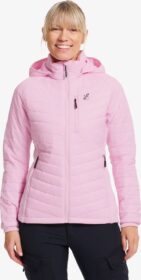 RevolutionRace Ulkoilutakki, Kuoritakki & Tuulitakki – Pinkki – Radical Insulate Jacket Naiset Pink Mist, Koko:M
