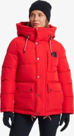 RevolutionRace Ulkoilutakki, Kuoritakki & Tuulitakki – Punainen – Ember Puffer Jacket Naiset Aura Red, Koko:L