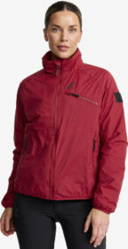 RevolutionRace Ulkoilutakki, Kuoritakki & Tuulitakki – Punainen – Flatter Insulated Jacket Naiset Karanda Red, Koko:S