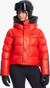RevolutionRace Ulkoilutakki, Kuoritakki & Tuulitakki – Punainen – Raise Puffer Ski Jacket Naiset Aura Red, Koko:S