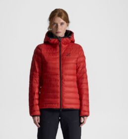 RevolutionRace Ulkoilutakki, Kuoritakki & Tuulitakki – Punainen – Ultra Down Liner Jacket Naiset Aura Red, Koko:2XL