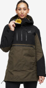 RevolutionRace Ulkoilutakki, Kuoritakki & Tuulitakki – Ruskea – Outdoor Anorak Naiset Mud, Koko:L