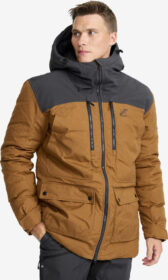 RevolutionRace Ulkoilutakki, Kuoritakki & Tuulitakki – Ruskea – Outdoor Parka Miehet Rubber, Koko:M