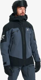 RevolutionRace Ulkoilutakki, Kuoritakki & Tuulitakki – Sininen – Atlas 3L Ski Jacket Miehet India Ink/Black, Koko:XS