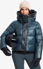 RevolutionRace Ulkoilutakki, Kuoritakki & Tuulitakki – Sininen – Raise Puffer Ski Jacket Naiset India Ink, Koko:3XL