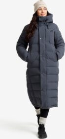 RevolutionRace Ulkoilutakki, Kuoritakki & Tuulitakki – Sininen – Scenic Insulated Long Parka Naiset India Ink, Koko:XL