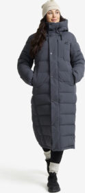 RevolutionRace Ulkoilutakki, Kuoritakki & Tuulitakki – Sininen – Scenic Insulated Long Parka Naiset India Ink, Koko:3XL