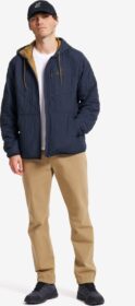 RevolutionRace Ulkoilutakki, Kuoritakki & Tuulitakki – Sininen – Tapa Quilt Insulated Jacket Miehet Deep Navy, Koko:XS