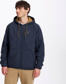 RevolutionRace Ulkoilutakki, Kuoritakki & Tuulitakki – Sininen – Tapa Quilt Insulated Jacket Miehet Deep Navy, Koko:XL