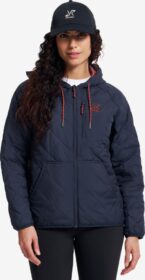 RevolutionRace Ulkoilutakki, Kuoritakki & Tuulitakki – Sininen – Tapa Quilt Insulated Jacket Naiset Deep Navy, Koko:XL