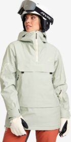 RevolutionRace Ulkoilutakki, Kuoritakki & Tuulitakki – Vihreä – AccXel Insulated 2L Ski Anorak Naiset Mercury, Koko:2XL