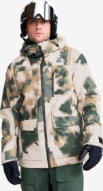 RevolutionRace Ulkoilutakki, Kuoritakki & Tuulitakki – Vihreä – AccXel Insulated 2L Ski Jacket Miehet Garden Topiary/Kelp Beige, Koko:XS