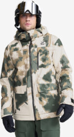 RevolutionRace Ulkoilutakki, Kuoritakki & Tuulitakki – Vihreä – AccXel Insulated 2L Ski Jacket Miehet Garden Topiary/Kelp Beige, Koko:2XL