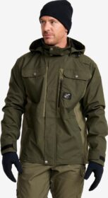 RevolutionRace Ulkoilutakki, Kuoritakki & Tuulitakki – Vihreä – Field Pro Warm Outdoor Jacket Miehet Grape Leaf/Forest Night, Koko:M