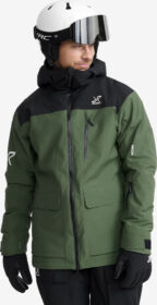 RevolutionRace Ulkoilutakki, Kuoritakki & Tuulitakki – Vihreä – AccXel 2L Insulated Ski Jacket Miehet Garden Topiary, Koko:2XL