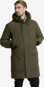 RevolutionRace Ulkoilutakki, Kuoritakki & Tuulitakki – Vihreä – Rhyme 2L Insulated Parka Miehet Forest Night, Koko:M