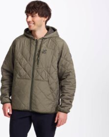 RevolutionRace Ulkoilutakki, Kuoritakki & Tuulitakki – Vihreä – Tapa Quilt Insulated Jacket Miehet Kalamata, Koko:XL